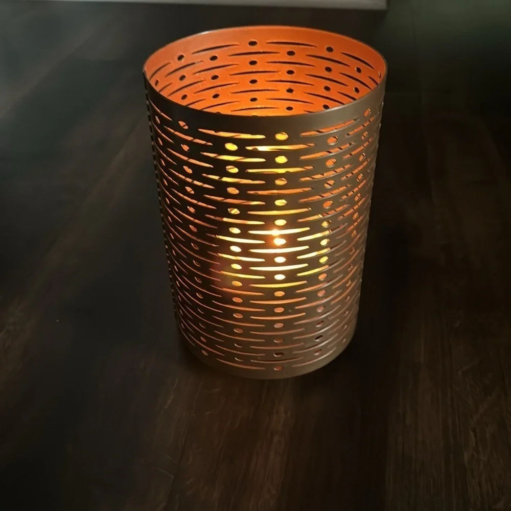 Gold Canyon cylinder Candle Cover